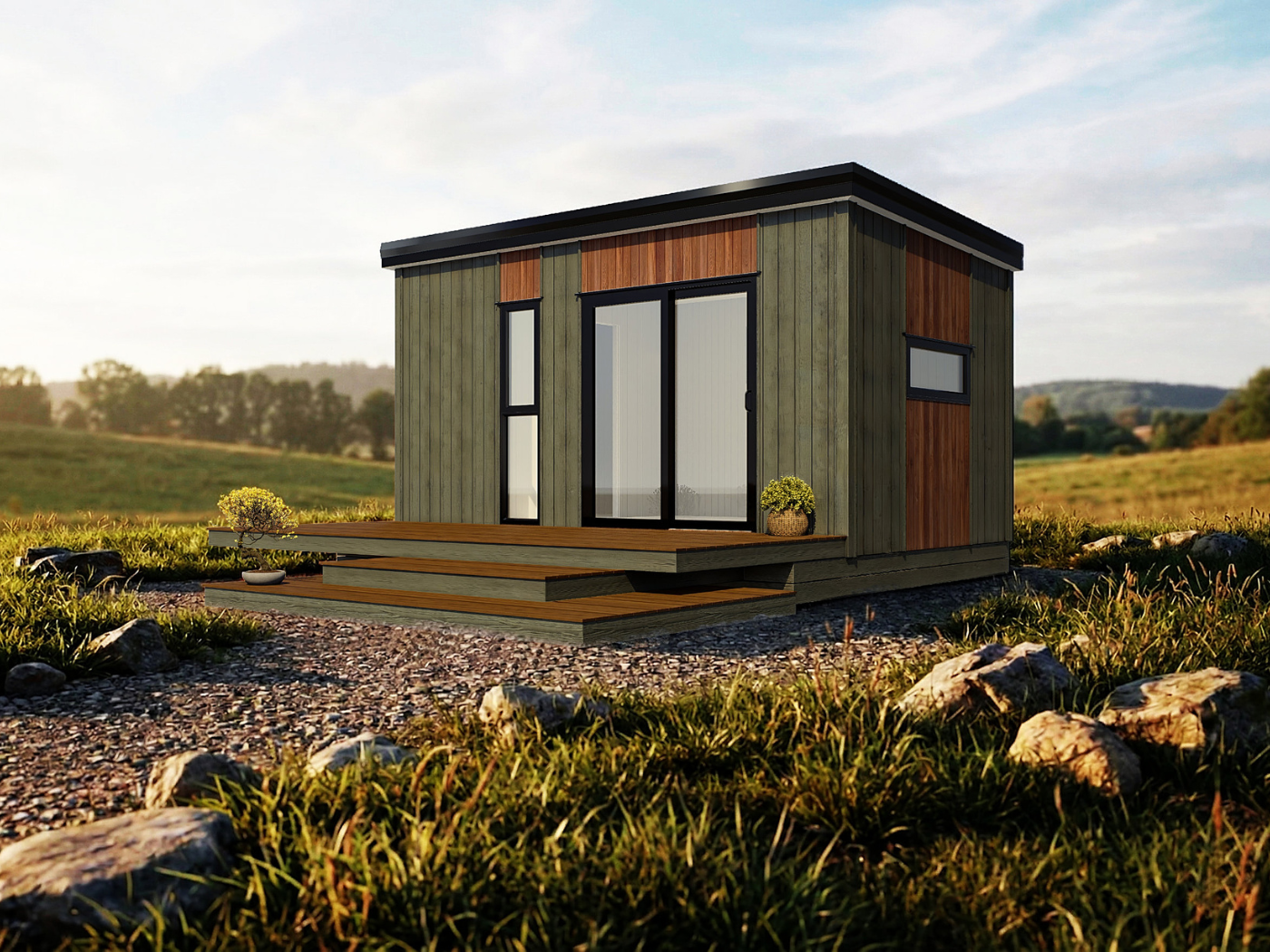 Open Plan Studio – Tiny Home Base