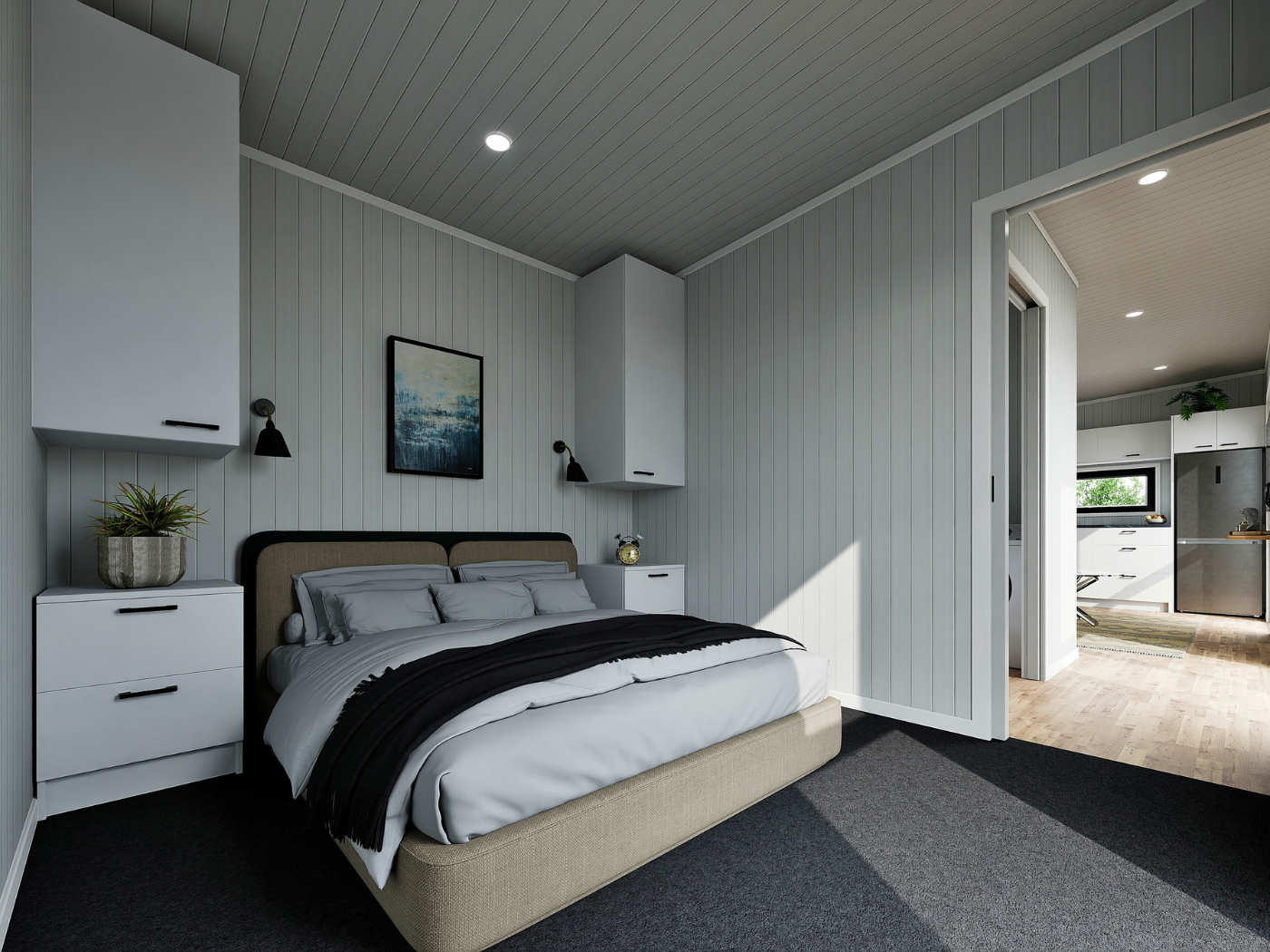 Compact One Bedroom Cabin