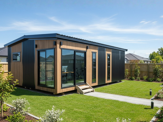 Wood & Steel Cabin - 6m x 8.4m